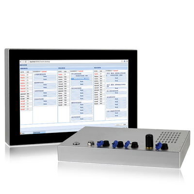 Экран 12&quot; LCD ПК панели 1280 x 800 IP67 водоустойчивый FCC RoHS CE компьютера сенсорного экрана