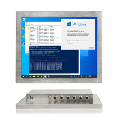 J1900 водоустойчивый промышленный ПК 4GB DDR3 Windows 7/8/10 врезанных компьютеров