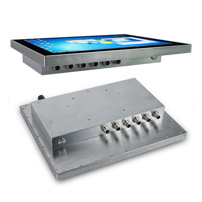 VGA привязывает ПК панели Windows 7, 15 компьютер дюйма Ip69k изрезанный промышленный