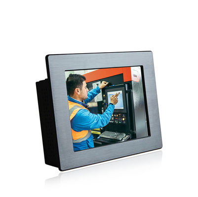 изрезанная врезанная сенсорная панель VESA GPIO Windows Hmi компьютера 450nits