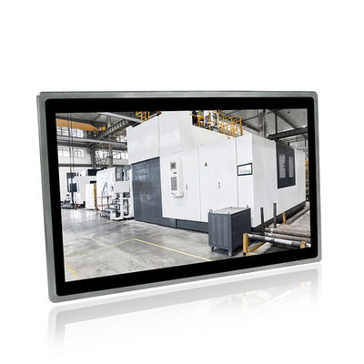 ПК PCAP панели 250cd/m2 SUS304 безшумный HMI с двойным RJ45 24in