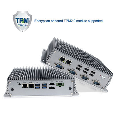 ПК Rs485 I7 8565U промышленный Fanless мини, врезал Fanless мини ПК I7
