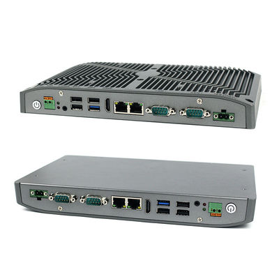 Мини промышленный алюминий Линукса 25w компьютеров I3 I5 I7 Windows 11 Fanless