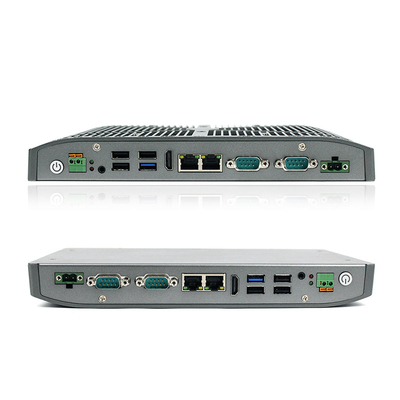 15W промышленный Fanless мини ПК I5-8265u 2400MHz врезал алюминиевую раковину