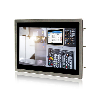 VGA 400cd/m2 DVI касания IP69K Washable промышленным врезанный экранным дисплеем