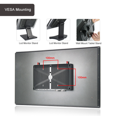 1920 x 1080 Fanless промышленное касание дюйма PCAP ПК 24 панели Multi