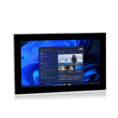 Держатель водоустойчивой Fanless стены IP65 ПК панели Windows 11 HMI установленный/врезанный