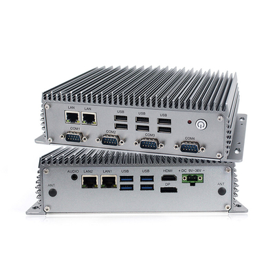 DC 9V - 36V Fanless промышленный мини ПК Windows 10/Линукс TPM 2,0 Intel восьмое Skylake-U SOC
