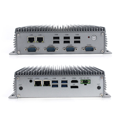 Промышленный Fanless мини DC 9V ПК коробки - 36V восьмое SSD Gen 4GB M.2 120G