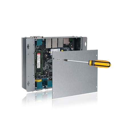 Fanless промышленные врезанные порты озера J6412 3XLAN Gen Intel Elkhart ПК коробки двенадцатые