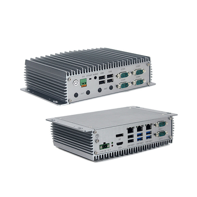 Fanless промышленные врезанные порты озера J6412 3XLAN Gen Intel Elkhart ПК коробки двенадцатые