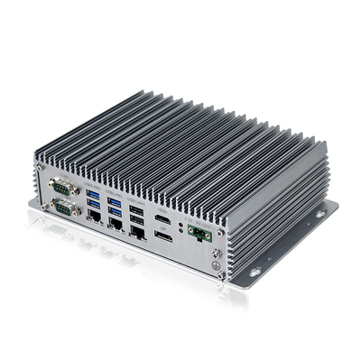 Небольшой Fanless COM USB 6 LAN 10 ПК 3 Intel Celeron J6412 компьютера коробки мини