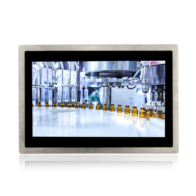Водоустойчивый ПК 13,3» 1920 x панели IP69K LCD 1080 промышленный совсем в одном ПК панели