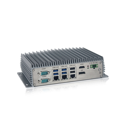 Компьютер ядра квадрацикла ODM J6412 OEM изрезанный врезанный Fanless с 8xUSB