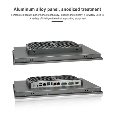 Промышленный совсем в одном C.P.U. J6412 X6425E ПК панели HMI Fanless врезанном