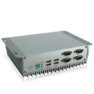 Изрезанное небольшое промышленное C.P.U. 2 USB RS232 RS485 восьмого COM 8 LAN 4 компьютера