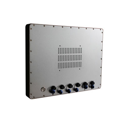 Польза Windows Hmi экрана касания изрезанного ПК панели случая X86 IP69K металла Fanless