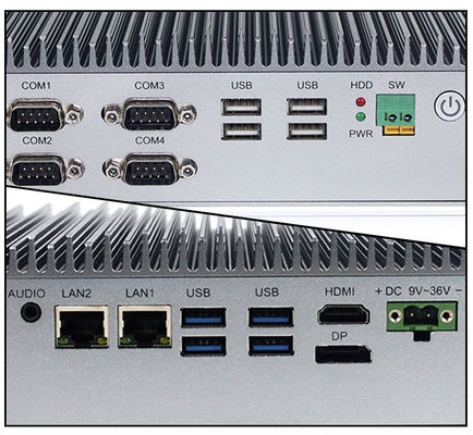 Двойное ядр I78565U Intel ПК коробки VGA 20W HDMI промышленное врезанное