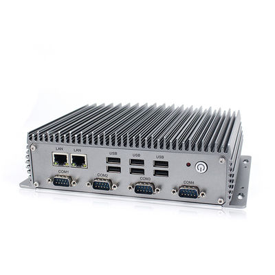 Врезанное изрезанное компакта ПК I5 OEM Win10 DDR4L MSATA промышленное Fanless мини