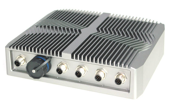 Fanless компьютер IP69K промышленный врезанный, ПК алюминиевого сплава восьмой изрезанный мини