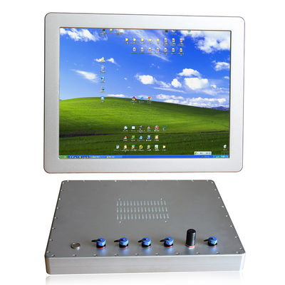 Польза Windows Hmi экрана касания изрезанного ПК панели случая X86 IP69K металла Fanless