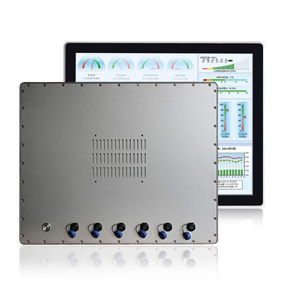 ПК экрана касания Pcap изрезанный, 19&quot; компьютер ПК экрана касания сплава Ip69k Alu