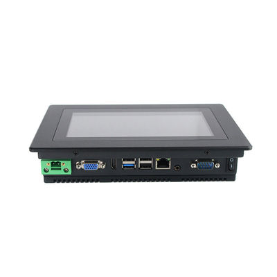 500 шатон Nits PCAP плоский ПК панели 7 дюймов, компьютер экрана касания Celeron промышленный