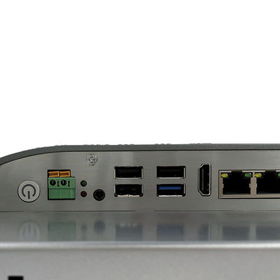 Компьютера экрана касания плоско 15in напряжение тока I7-8665U промышленного широкое