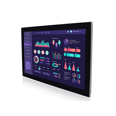 Погодостойкое 21,5&quot; промышленный двойной экран касания панели ПК Lan 24v Fanless
