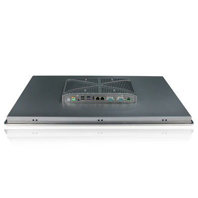 ПК 24&quot; касания IOT Fanless врезанный VGA RS232 PCAP I3 8145U Windows 10