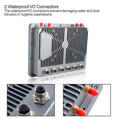 GPIO ПК IP66 сенсорной панели Линукса 8 дюймов промышленный вполне загерметизировало сопротивляющееся для корабля