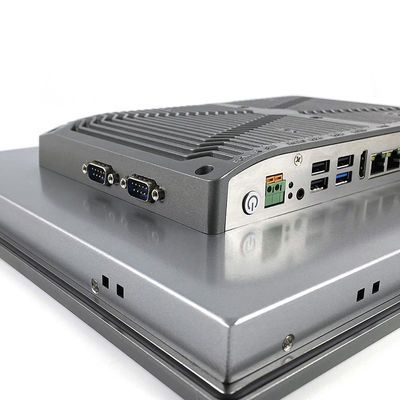 ПК экрана касания I7-8565U изрезанный, 6 компьютер ПК экрана касания COM Ubuntu