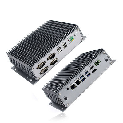 восьмой ПК коробки промышленного компьютера Gen I5 8265U Fanless врезанный мини