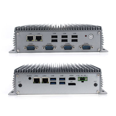 Врезанное промышленное Fanless мини ядр I5/I7 Windows11 ПК Pro с LAN 4