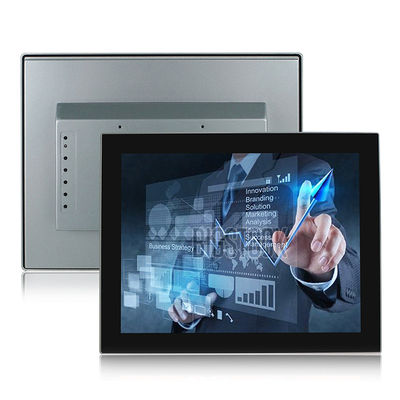 сплав PCAP монитора 450cd/M2 касания 1280x1024 NTSC емкостный алюминиевый