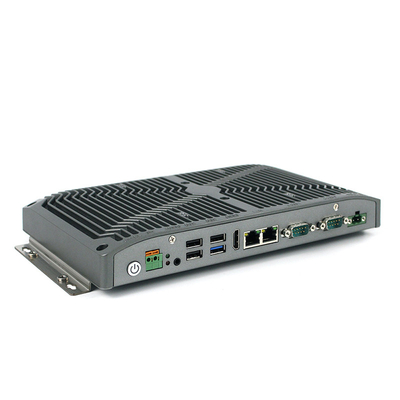 TPM2.0 промышленная Fanless мини раковина сплава ПК 15W с двойным Lan