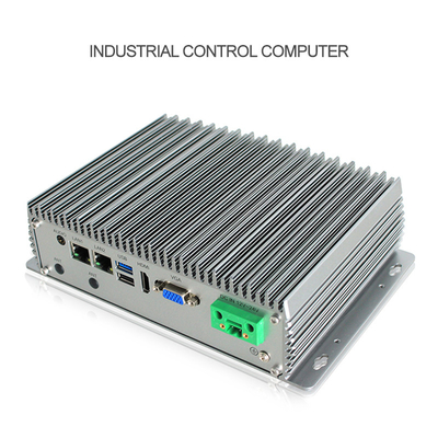 Fanless промышленный врезанный ПК коробки подгонял ядр квадрацикла J1900