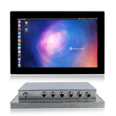 Качество Стена установила настольный компьютер сенсорного экрана, ПК экрана касания Линукса RJ45 водоустойчивый фабрика