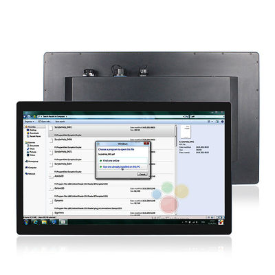 Качество 24" ПК экрана касания IP69K Pcap VGA водоустойчивого Fanless с LAN GbE фабрика